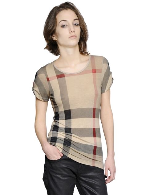 burberry brit tee for women|women's burberry tshirt.